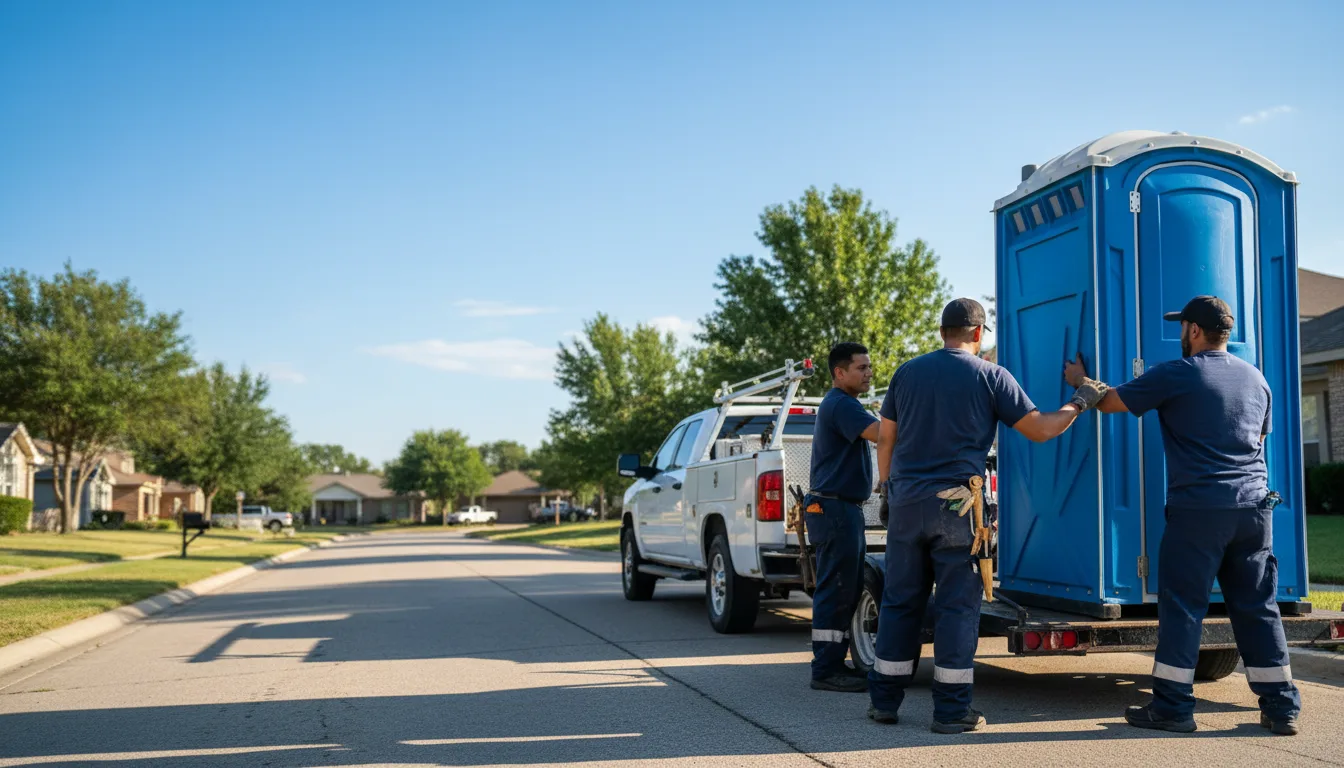 Portable Toilet Rental in Jamestown, LA near me